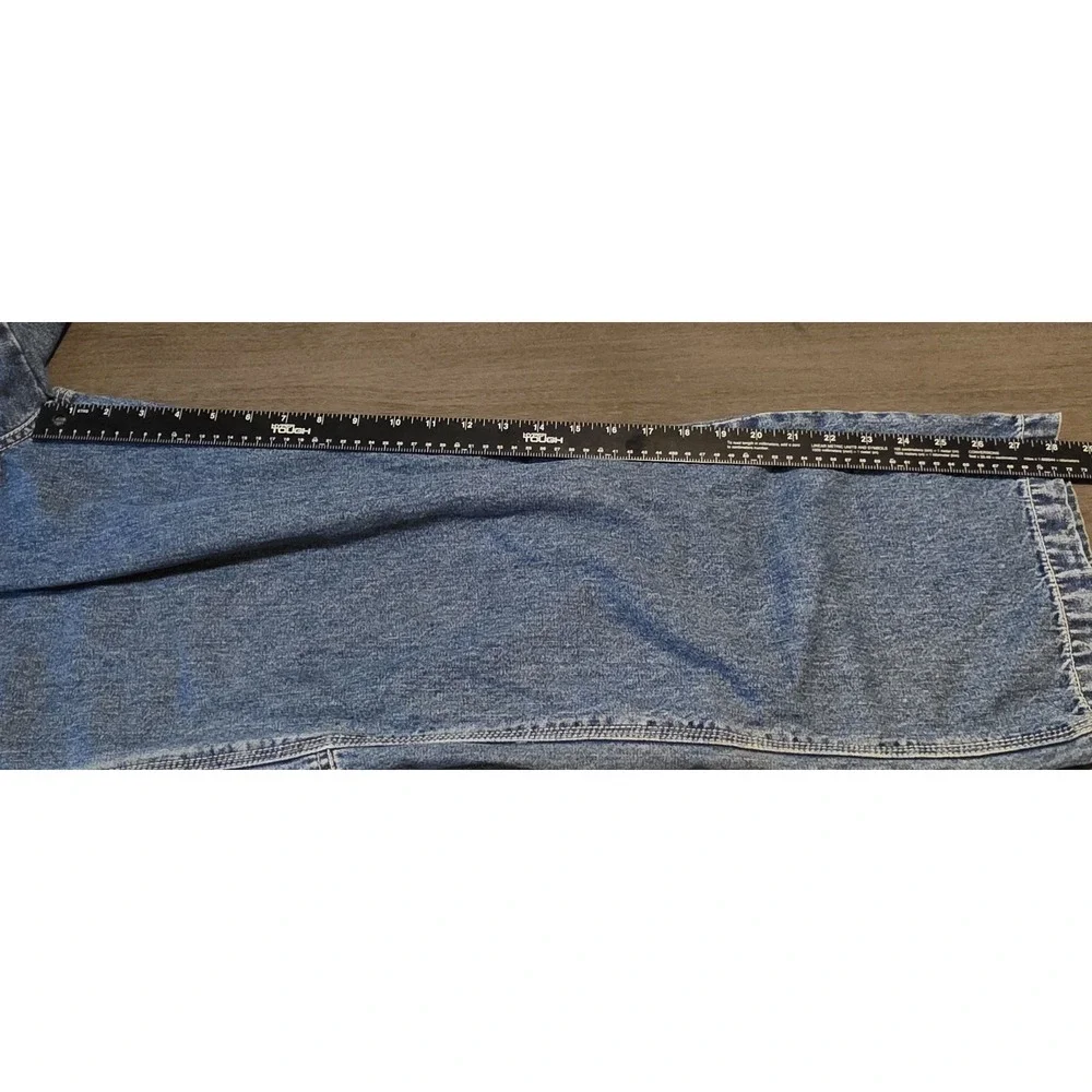 Vintage Calvin Klein Bib Overalls Mens Large Medium Wash Denim 90s Y2K